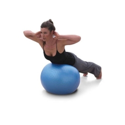 Piłka gimnastyczna fitness 55cm pompka do ćwiczeń