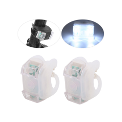 Oświetlenie rowerowe lampki led przód tył 2 szt