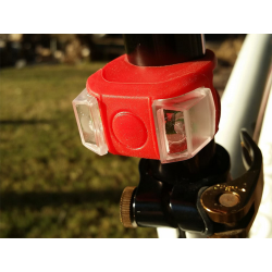 Oświetlenie rowerowe lampki led przód tył 2 szt