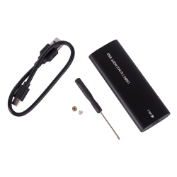 Obudowa adapter dysku kieszeń m.2 sata ngff usb 3.1 usb typ-c 2230-2280mm