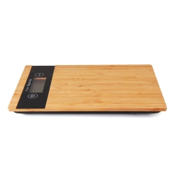 Waga kuchenna bambusowa elektroniczna lcd do 5 kg
