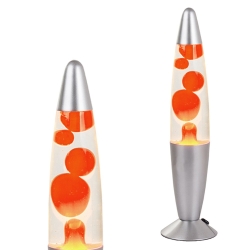 Lampka nocna lampa wodna z woskiem lawa lava