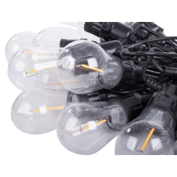 Girlanda ogrodowa łańcuch świetlny lampki 20 led