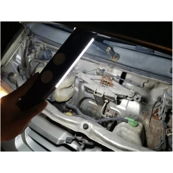 Mocna latarka warsztatowa lampa 48 led cob usb hak magnes akumulatorowa