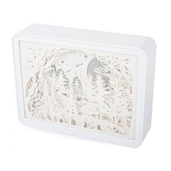Lampka nocna tablica 3d kolory rgb led pilot dotyk