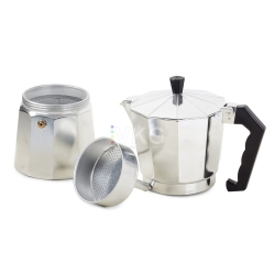 Kawiarka zaparzacz do kawy 6 kaw 300ml aluminiowa