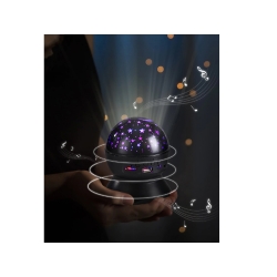 Projektor gwiazd lampka nocna nieba star led głośnik bluetooth usb rzutnik