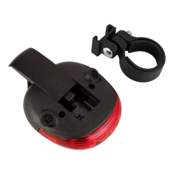 Lampka rowerowa tylna laserowa 5 led laser linia oświetlenie tylnie drogi