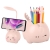 Lampka nocna dla dzieci led usb organizer stojak telefon do czytania nauki