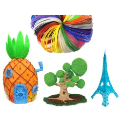 Wkłady do długopisu 3d pla filament 20 x 20 m 400 metrów kolory zestaw