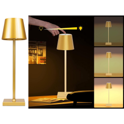 Lampka nocna stołowa dotykowa lampa 3 stopniowa wysoka bezprzewodowa usb