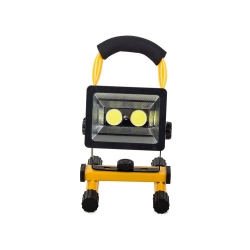 Halogen lampa przenośny 2 x LED COB 30W akumulator