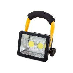 Halogen lampa przenośny 2 x LED COB 30W akumulator
