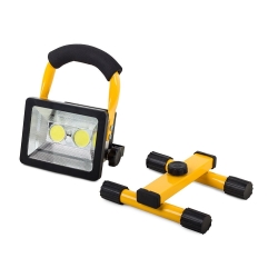 Halogen lampa przenośny 2 x LED COB 30W akumulator