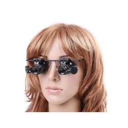 Lupa okulary zegarmistrzowska mocna led 20x 15mm