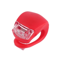 Oświetlenie rowerowe lampki 2 led przód rower 2szt silikonowe wodoodporne