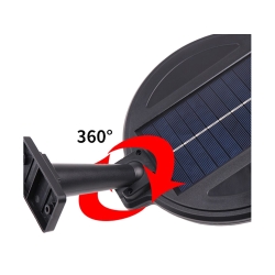 Lampa solarna 150 led z czujnikiem ruchu zmierzchu