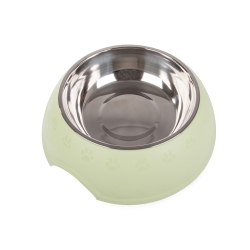 Miska dla psa kota na karmę metalowa duża 1200ml