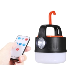Lampa kempingowa biwakowa akumulatorowa led usb turystyczna solarna hak