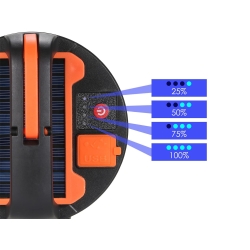 Lampa kempingowa biwakowa akumulatorowa led usb turystyczna solarna hak