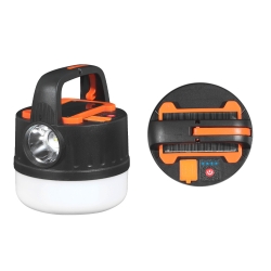 Lampa kempingowa biwakowa akumulatorowa led usb turystyczna solarna hak