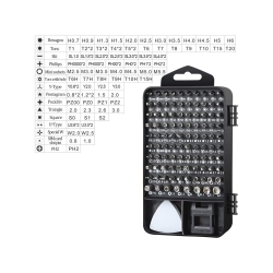 Zestaw precyzyjnych śrubokrętów torx wkrętak 115w1