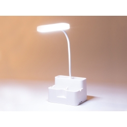 Lampka biurkowa 24 led szkolna na biurko organizer