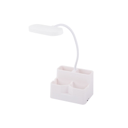 Lampka biurkowa 24 led szkolna na biurko organizer