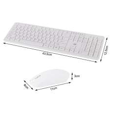 Klawiatura i myszka bezprzewodowa mysz zestaw komplet cicha numeryczna usb
