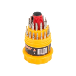 Wkrętaki precyzyjne torx 31 szt magnet. śrubokręty