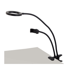 Lampka 24 led biurkowa z klipsem uchwyt na telefon