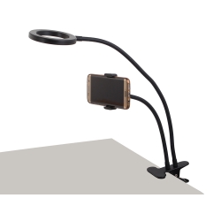 Lampka 24 led biurkowa z klipsem uchwyt na telefon