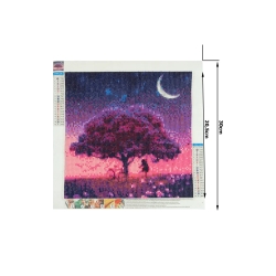 Haft diamentowy drzewo zestaw diamond painting