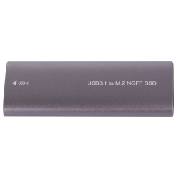 Obudowa adapter dysku kieszeń m.2 sata ngff usb 3.1 usb typ-c 2230-2280mm