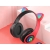 Słuchawki bezprzewodowe bluetooth radio fm mp3 kocie uszy podświetlenie led