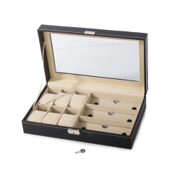 Szkatułka na zegarki okulary organizer etui