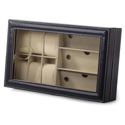 Szkatułka na zegarki okulary organizer etui