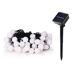 Girlanda ogrodowa solarna lampki 40 led multikolor
