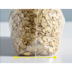 Torebki foliowe strunowe suwak zamykane szczelne do żywności 1200ml 15szt