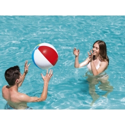 Piłka plażowa dmuchana wielokolorowa dla dzieci 30cm na plażę do basenu
