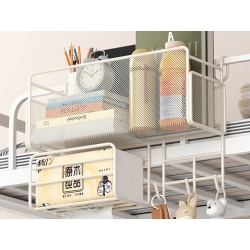 Półka organizer kuchenny pojemnik wiszący loft wisząca 3 x haczyki uchwyty
