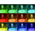 Lampka nocna stołowa kryształ led rgb usb pilot