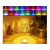 Lampka nocna stołowa kryształ led rgb usb pilot