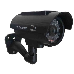 Kamera atrapa ir led monitoring solarna zewnętrzna ścienna z diodą migająca