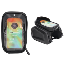 Torba rowerowa sakwa na ramę roweru etui na telefon rower wodoszczelna