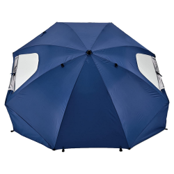 Duży parasol plażowy ogrodowy parawan składany 2w1