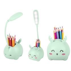 Lampka nocna dla dzieci led usb organizer stojak telefon do czytania nauki