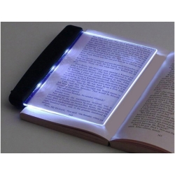 Lampka do czytania książek w nocy podświetlacz panel strona led przenośna
