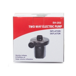 Elektryczna pompka do materaca pontonu 230v/12v