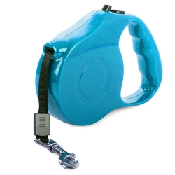 Smycz automatyczna dla psa taśma blokada 5m 15kg